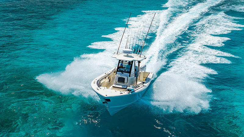 boat on ocean