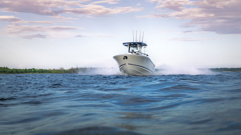 boat in water