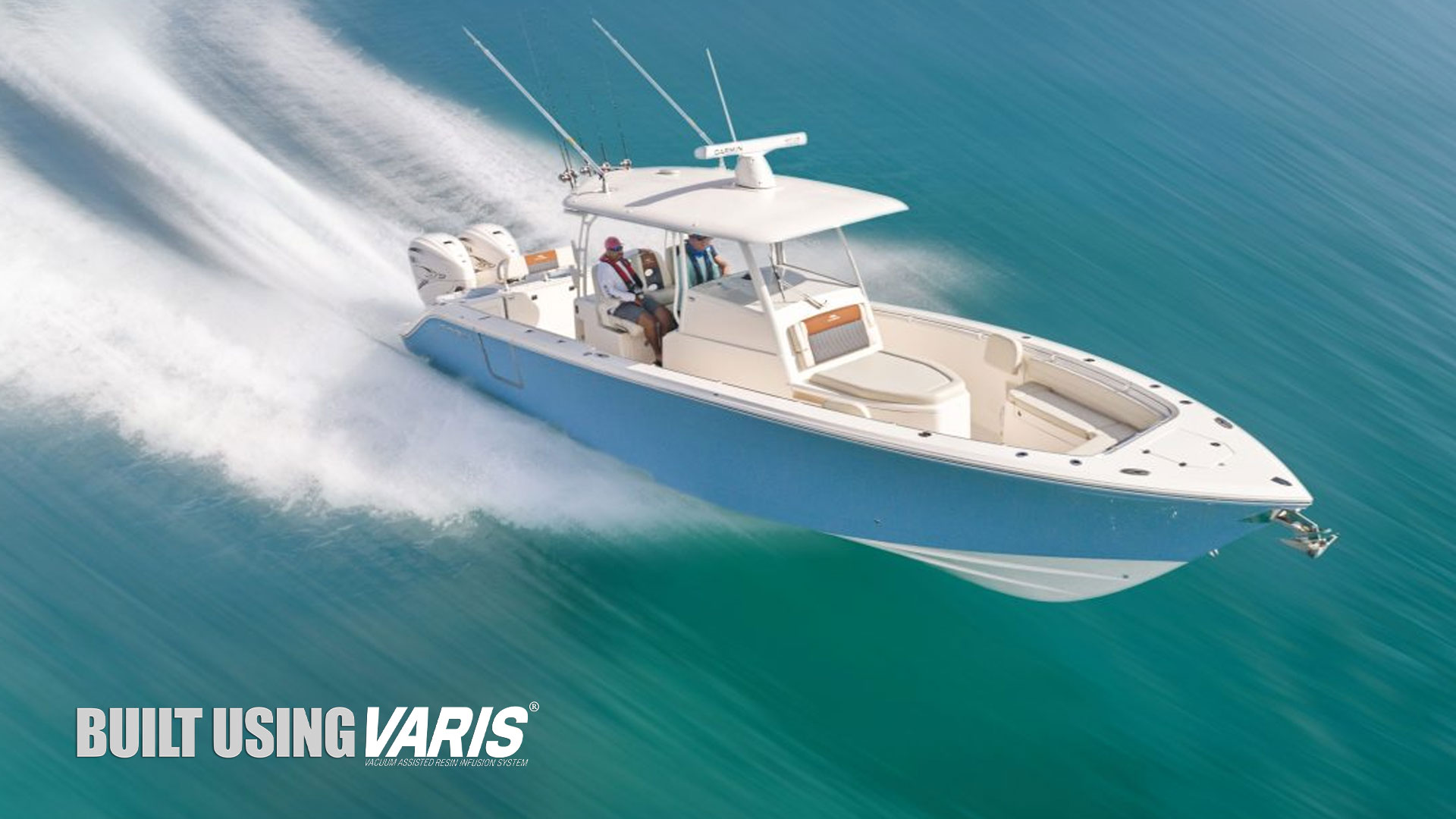Cobia 350 Center Console Running and Details