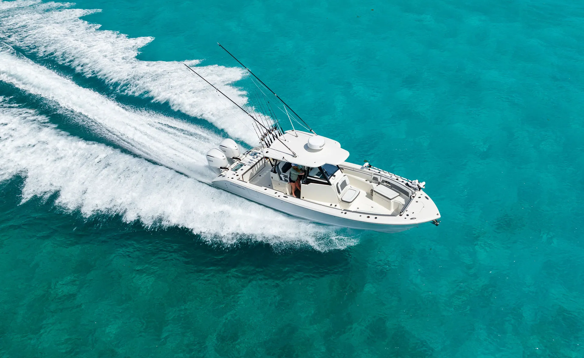 boat on open water
