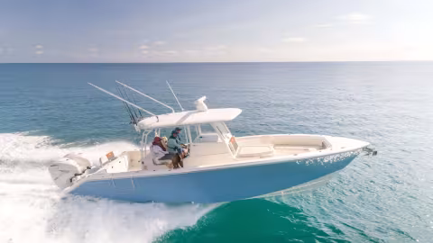 boat on water