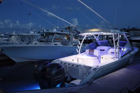 boat docked