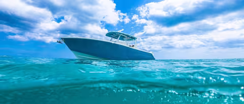 boat on water