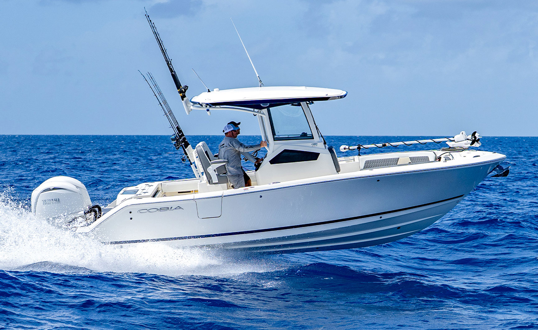 245cc boat on water