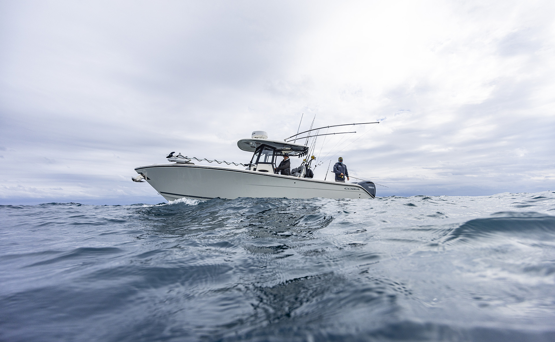 boat on open water