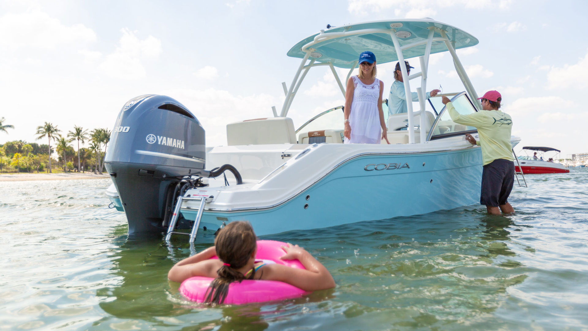 Cobia 240 DC Running Video