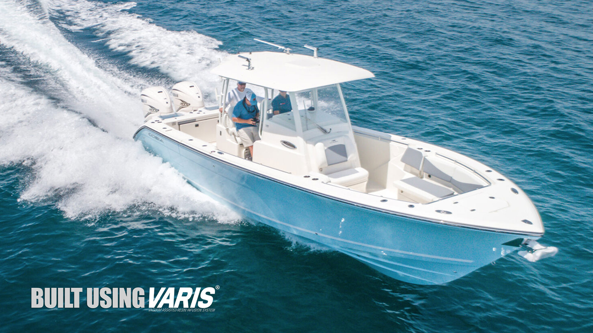 Cobia 320 Center Console Running