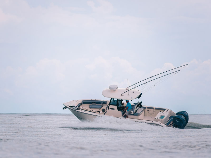 boat on water