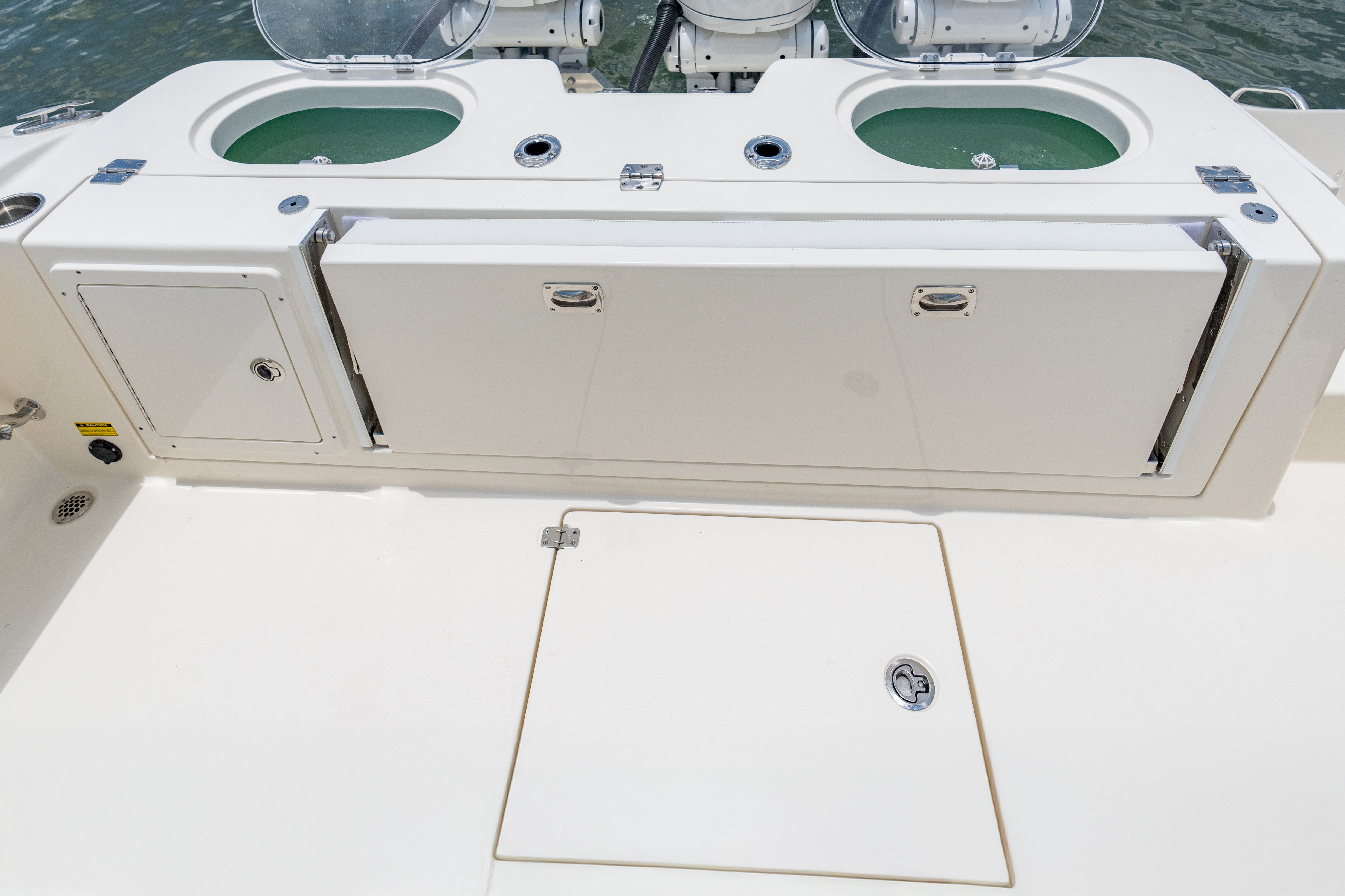 Fishing storage on 350 CC 