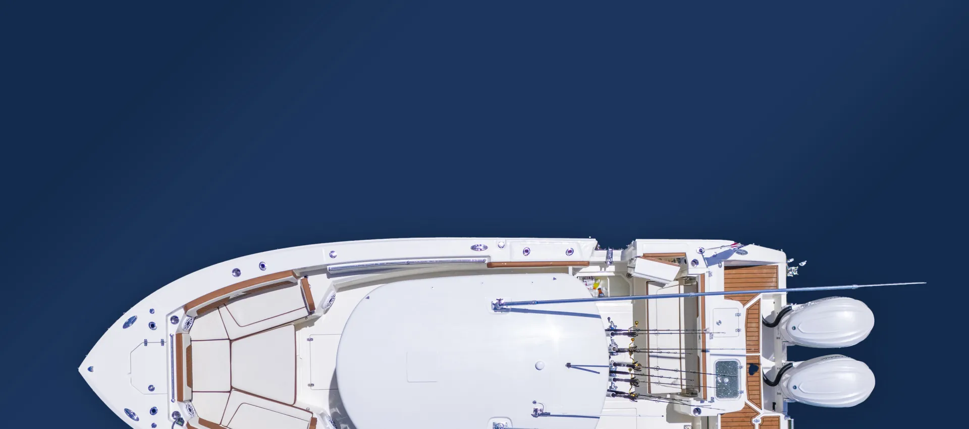 Overhead boat image